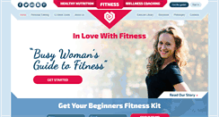 Desktop Screenshot of inlovewithfitness.com